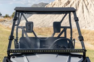 Honda Pioneer 520 Full Windshield - Rough Country - Scratch Resistant Honda Pioneer 520 Full Windshield - Rough Country - Scratch Resistant